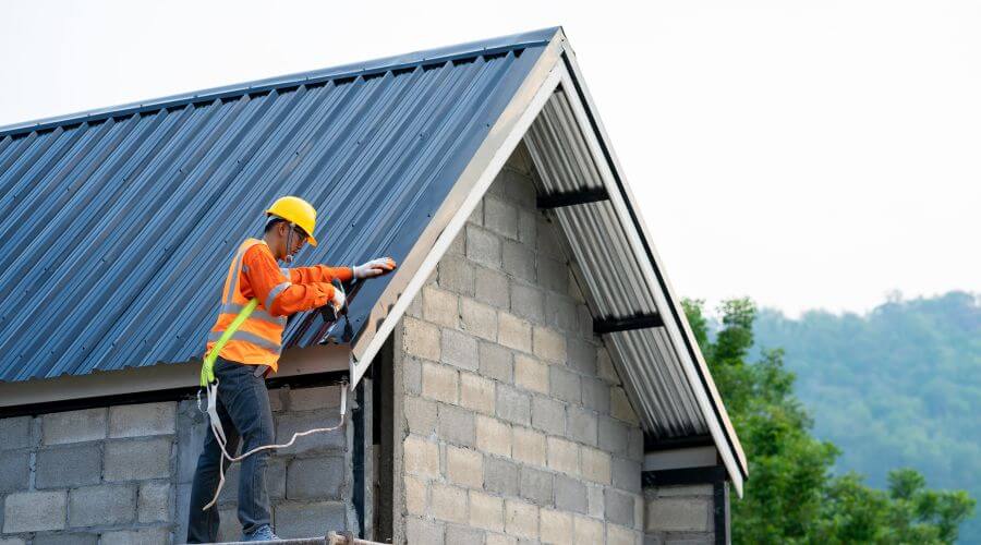 Professional metal roof installation in Lusby, MD